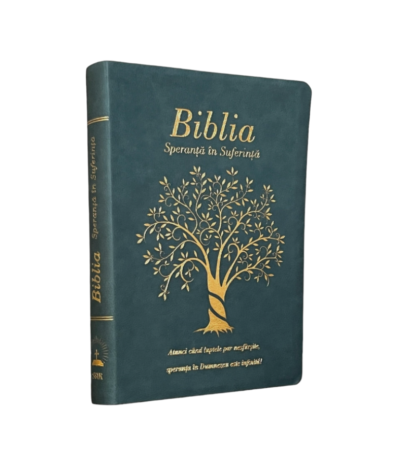 Biblia „Speranță în suferință” - albastru Biblia „Speranță în suferință” - albastru